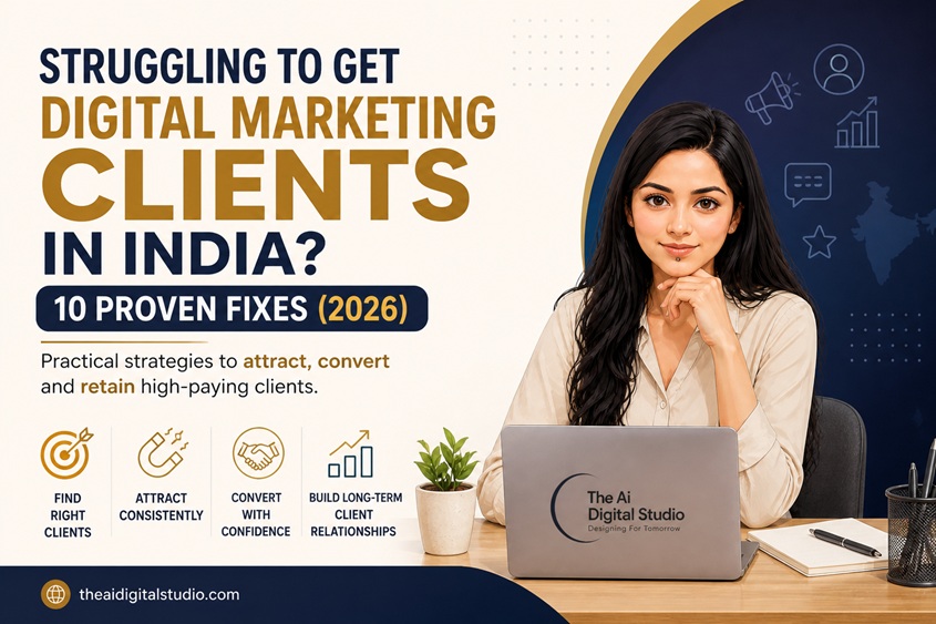 Struggling to Get Digital Marketing Clients in India? 10 Proven Fixes (2026)