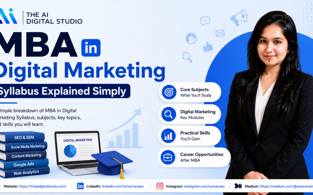 MBA in Digital Marketing Syllabus Explained Simply